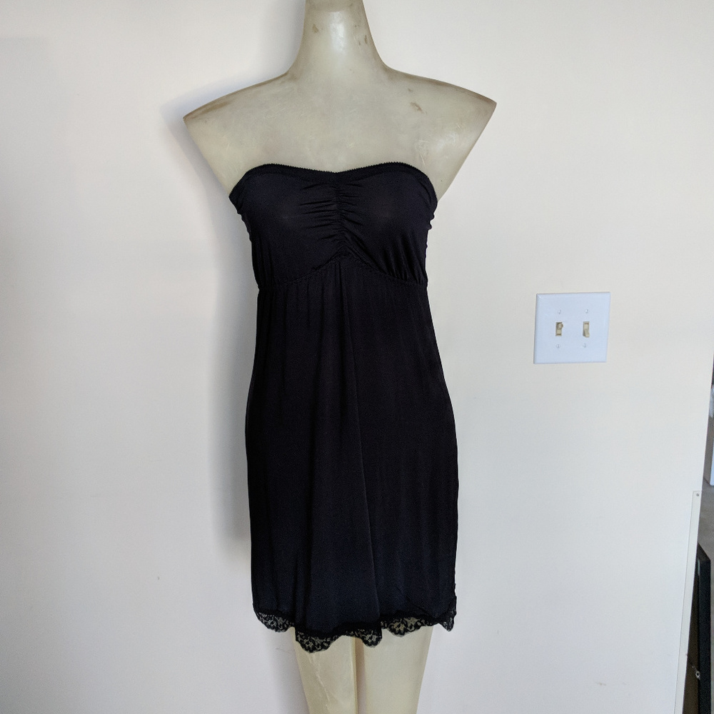 hanky panky strapless chemise
